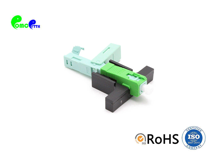 Field Install Fiber Optic Connector SC / APC Suit For FTTH Drop Cable 2 ...