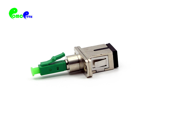 SC UPC Female LC APC Male Simplex Hybrid Fiber Optic Adapter