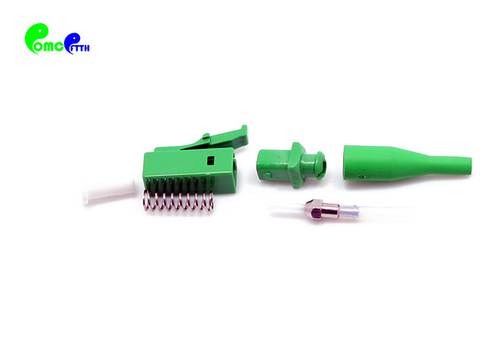 LC APC Single Mode Simplex 0.9mm Fiber Optic Connector Wide Application ...