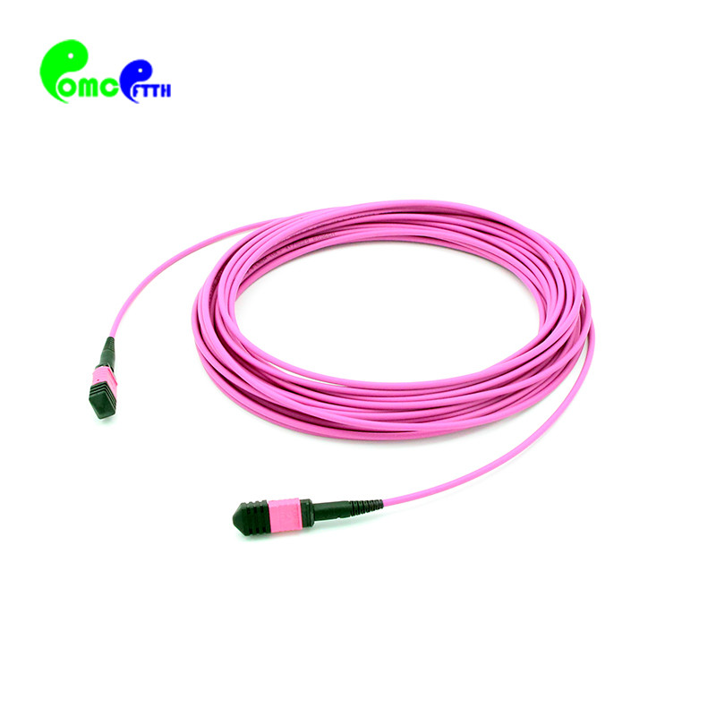High quality MPO MPO trunk cable with SM OM3 OM4 OM5 of 12F , 24F