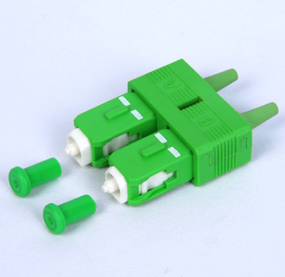 Green Optic Fiber Fast Connector 0.9mm SC APC Quick Connector