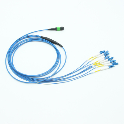 SENKO Optical Fiber Patch Cord Standard Loss SM G657A MPO-LC UPC Fanout 2.0mm Fiber Optic Trunk Cable