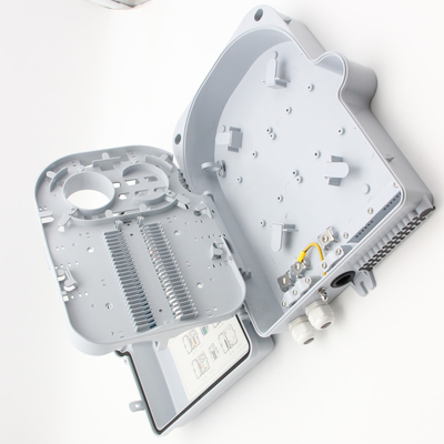 24 Cores 2 Port Fiber Distribution Box With Plc Splitter Pigtail And Adapter FDB