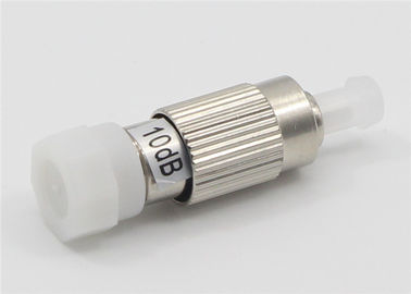 Female To Male Fiber Optic Attenuator , FC PC 10dB Plug - In Fixed Optical Attenuator