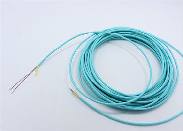 Waterproof Dual 3mm Indoor Fiber Optic Cable Simple Structure High Practicability