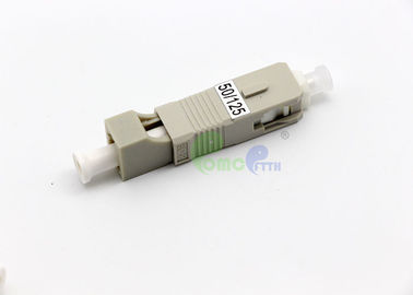 Simplex Converter LC To SC Fiber Adapter Multimode 50/125 For Patch Panels