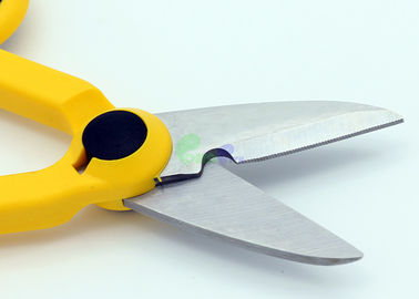 Yellow Indoor Fiber Optic Tools Fiber Optic Scissors / Cutter For Cable's Kelvar Cut