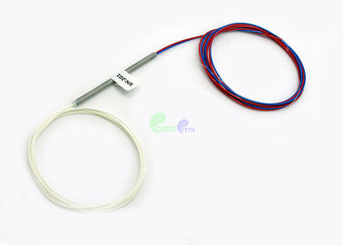 Steel Tube Sealing Fiber Optic Coupler , Fiber Cable Coupler Without Connector