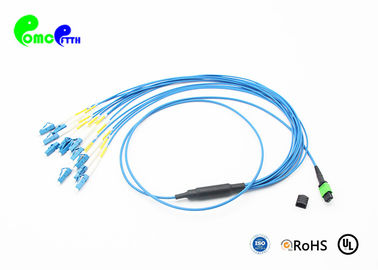 SENKO Multimode Optical Fiber Patch Cord MPO/MTP - LC Fiber Optic Trunk Cable