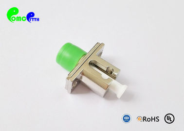 LC Fiber Optic Adapter, LC Hybrid Fiber Optic Adapter with Plastic or Copper Material