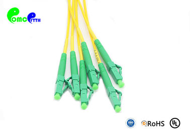 6F Pre-terminated cable LC APC - LC UPC OS2 G657A2 break out 2.0mm Fibre Optic Patch Cord