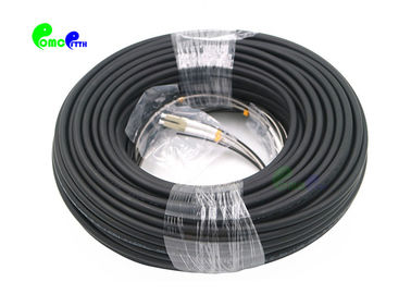 LC To LC Duplex Outdoor CPRI Optic Fiber Patch Cable OS1 OS2 OM1 OM2 OM3 For FTTA Fiber Jumper Patch Cord