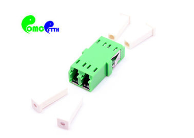 High Precision Ceramic Sleeve Fiber Optic Adapter Meet IEC / ROHS Standards