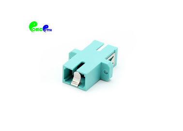 Fiber Optic Adapter SC Female To SC Female Simplex High Return Loss With Inner Shutter - Full flange