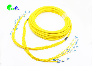 24F LC - LC Fiber Optic Patch Cord SM  Pre Terminated Assembly Staggered 2.0mm