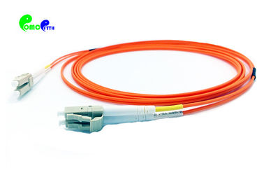 3M Orange Multimode LC - LC Fiber Optic Patch Cable OM2 50 / 125 Duplex 2mm LSZH  For HD optical cabling solution