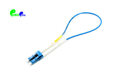 LC SM 9 /125 2mm / 0.9mm Fiber Optic Loopback Cable LSZH Collocated with 10G or 40G or 100G LC/UPC interface transceiver