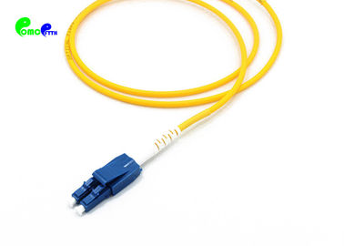 Polarity Switchable Blue Color Uniboot LC / UPC - LC / UPC SM Dual Duplex 3.0 mm Fiber Optic Patch Cord