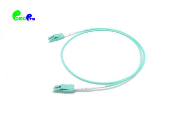 OM1/OM2/OM3/OM4/SM Dual Duplex Fiber Optic Patch Cables Polarity Switchable Uniboot LC / PC - LC / PC