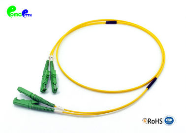 E2000 APC - E2000 APC 2.0mm Duplex Zipcord Patch Cord SM Customized Single Mode Fiber Optic Patch Cables