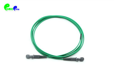 OM1 5M 62.5 / 125μm 2.0mm Simplex MTRJ - MTRJ Fibre Optic Patch Cord With PVC Green Jacket