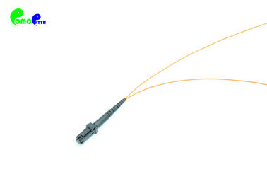 MTRJ Fiber optic Pigtail  0.9mm OM1 62.5 / 125μm  With G651 Orange LSZH Jacket