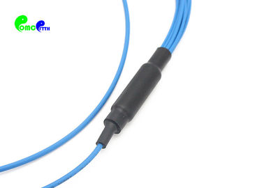 SM 12F Fanout 2.0mm MPO Trunk Cable MPO male - LC UPC Harness Cable With LSZH Blue Cable Super Low Loss