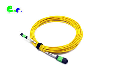12F Elite MTP APC Trunk Cable  MTP - MTP  OS2 G657A1 9  / 125μm 3.0mm Yellow LSZH 20M For HD Data Center