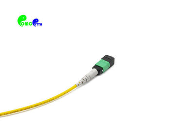 MTP Trunk Cable 12 Fibre SX 9 / 125μm MTP to MTP Female OS2 LSZH Type B SM Yellow Patch Cable