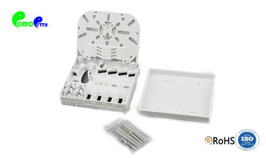 4 Cores Fiber Termination Box / fiber face plate / Fiber socket for SC,FC,LC,ST With ABS Material