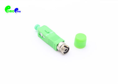 Flexible FC Female To SC Male 9 / 125μm SX Fiber Optic Adapter Polish Type Educing System Size / Complexity