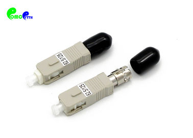 62.5 / 125μm Simplex ST Female To SC Male Fiber Optic Adapter For Optical Networks Demarcation And Monitoring Point