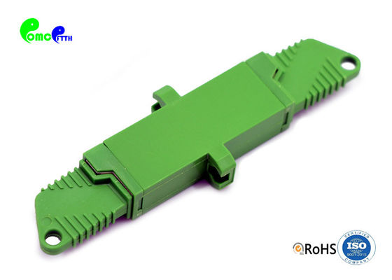Fiber Optic Adapter E2000 APC To E2000 APC Simplex Mating Sleeve With ...