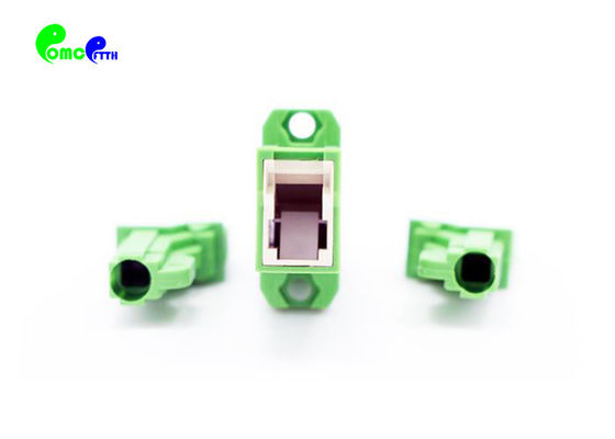 Fiber Optic Adapter E2000 APC To E2000 APC Simplex Mating Sleeve With ...