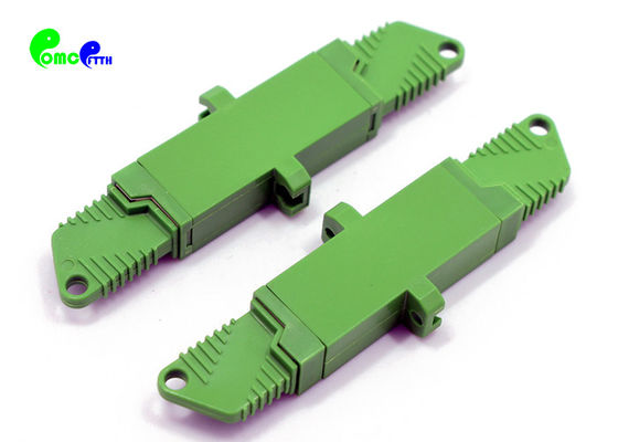 Fiber Optic Adapter E2000 APC To E2000 APC Simplex Mating Sleeve With ...