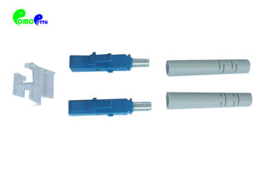 Low Insertion Loss LC UPC Duplex SM Connector 2.0mm Boot Match With 1.6mm / 2.0mm Cable