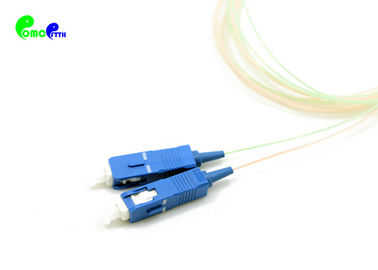 Blockless SM 1310nm 1*2 Fiber Optic PLC Splitter With SC UPC Connector