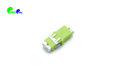 Green LC PC SC Footprint DX MM Fiber Optic Adapter OM5