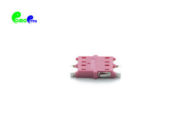 OM4 LC Magenta SC Footprint Optical Fiber Adapter Ceramic Sleeve