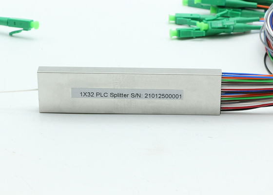 32 Way G657A1 Fiber Optic Splitter 1x32 PLC Splitter Terminal Box