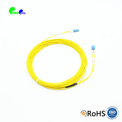 2m Monomode Single Mode Fiber Optic Patch Cables 2.0mm Duplex Optical Patch Cord