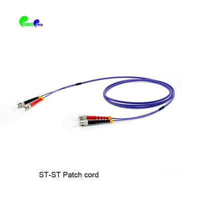IEC Grade B Fiber Optic Patch Cables OM1 OM2 OM3 OM4 OM5 OS2 Fiber Types