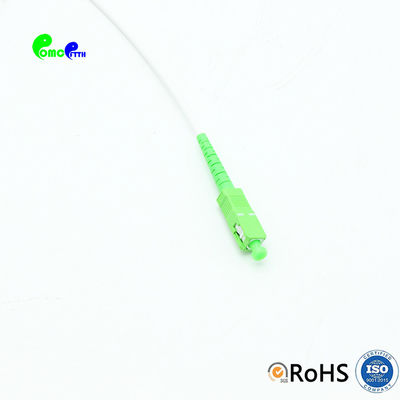10m FTTH Fiber Optic Patch Cables Simplex SC APC 4.6mm Waterproof