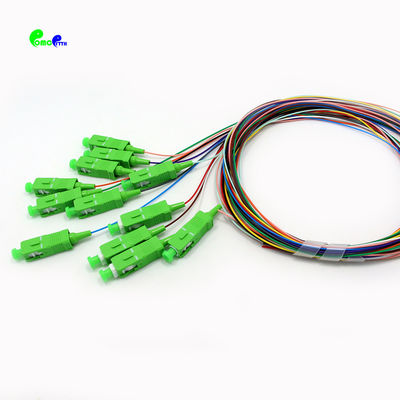 SC APC UPC G652D G657A Fiber Optic Pigtail Single Mode 0.9mm Cable