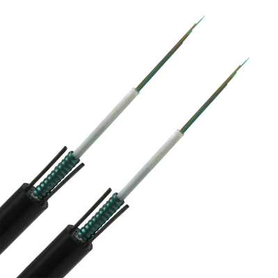 Outdoor Armored 2F 4F 8F 12F GYXTW Fiber Optic Patch Cables Single Mode