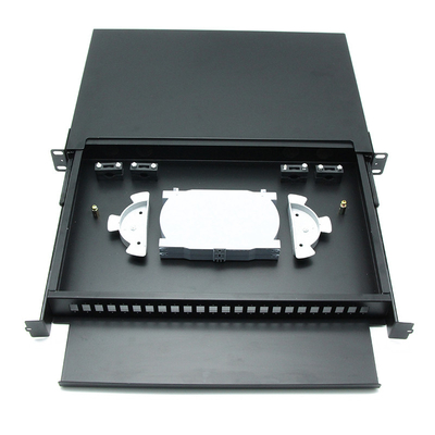 V2 Type Slide Rail Rack Mount Patch Panel Full Loaded Easy Install