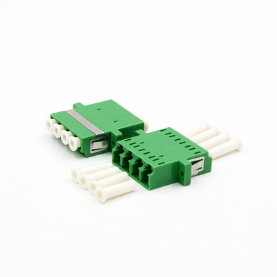 Fiber Optic Adapter LC Quad Single Mode SC Footprint Coupler LC Midcoupler